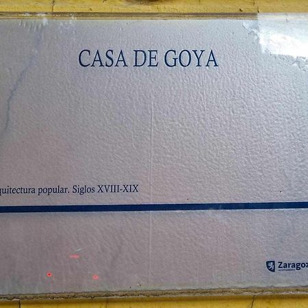 Casa De Goya Comotucasa Zaragoza Ngoại thất bức ảnh